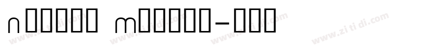 Nugget Medium字体转换